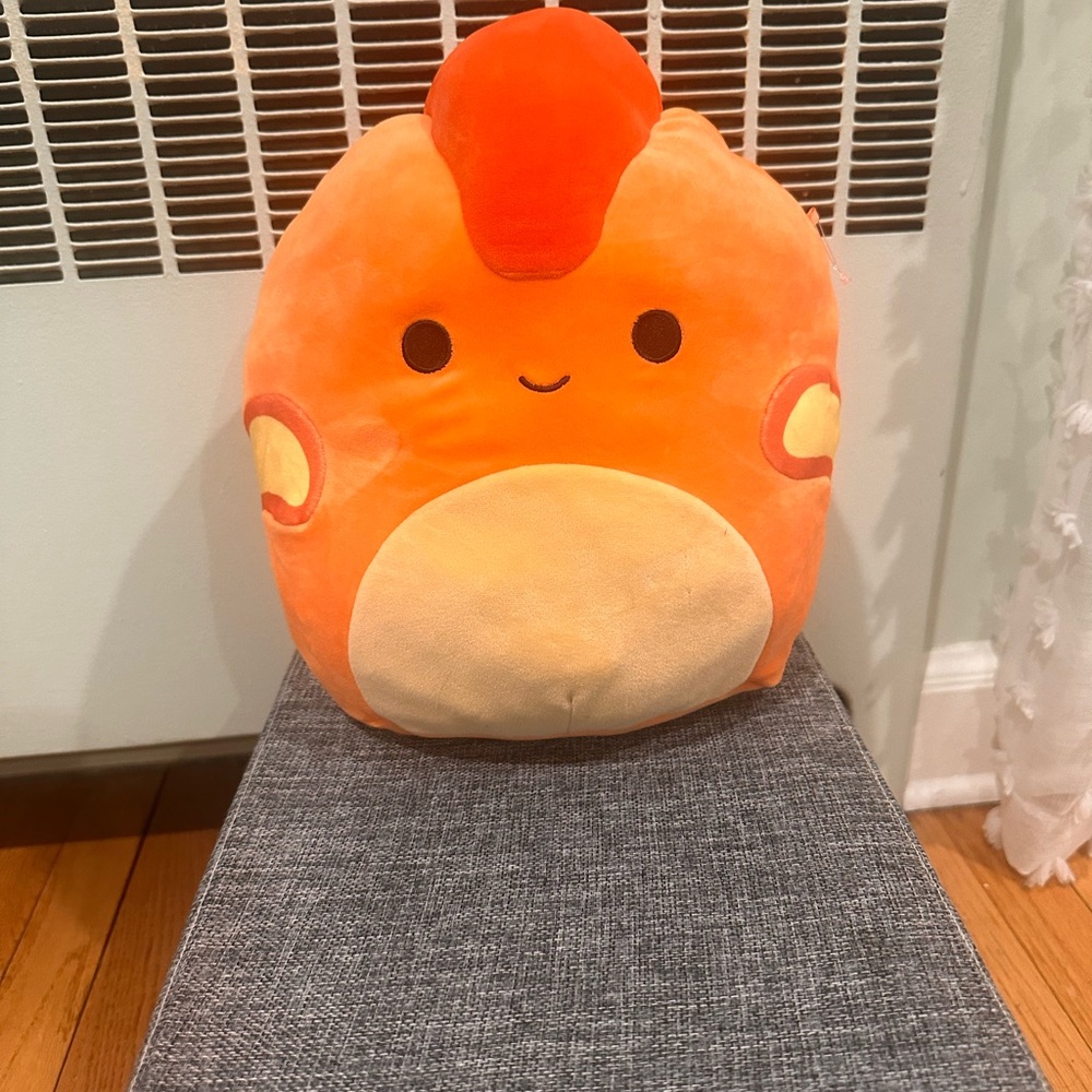 Squishmallows 11" Nichelle the Orange Dinosaur